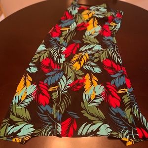 Tropical Midi Dress